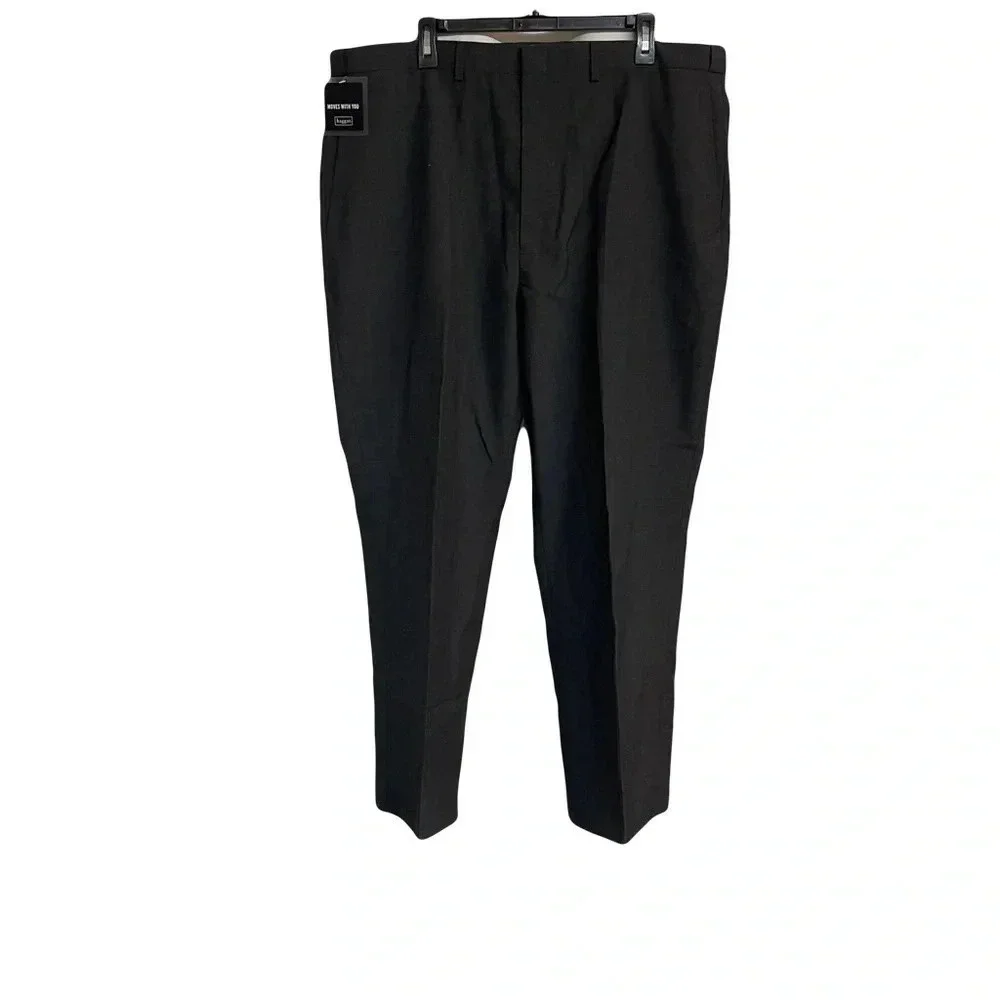 NWT men’s Hagger black label comfort fit waist charcoal size 42Wx30L